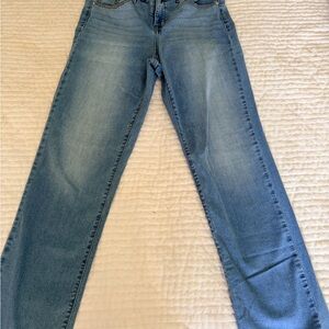 Ella Moss Straight Leg Jeans in Light Blue Wash